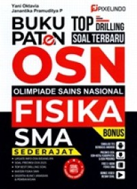 Image of Buku Paten Top Driling Soal Terbaru OSN Fisika SMA/Sederajat