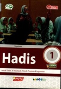 Image of Hadis 1, untuk Kelas XI Madrasah Aliyah Program Keagamaan